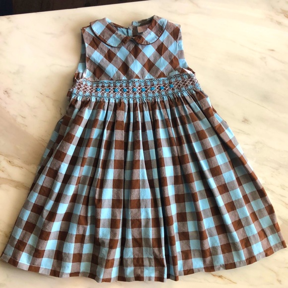 Classic Plaid collared dress - Picture 1 of 3